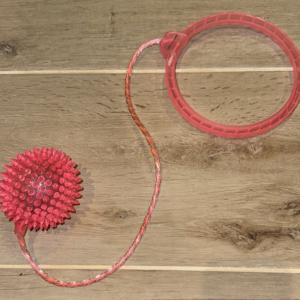 Pink Skip ball rope